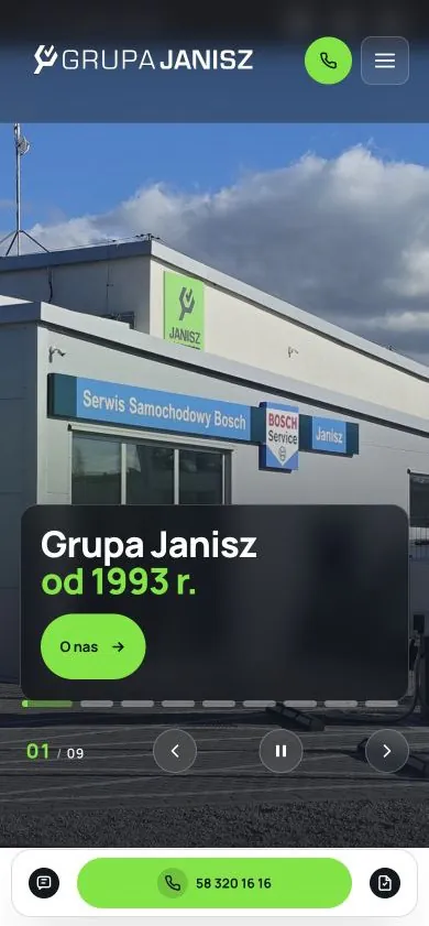 Mobilna strona główna